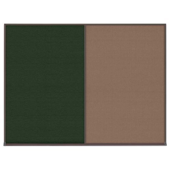 Triple Door Radius Corkboard, 72